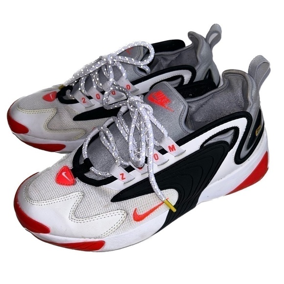 Nike Sneakers Air Zoom 2000 2K Low Cut Basketball Pull On Shoes A00269-105 - Picture 1 of 10